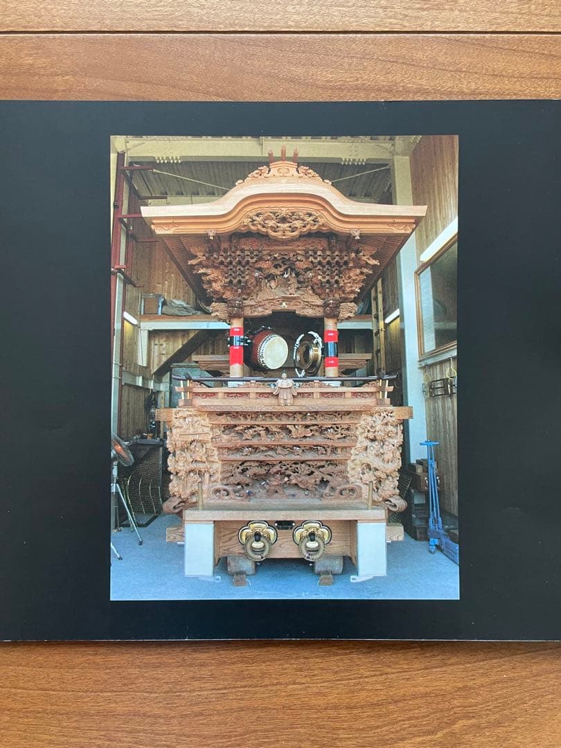 稀少品 岸和田 だんじり 上町の彫物 地車 写真集 だんぢり 彫刻