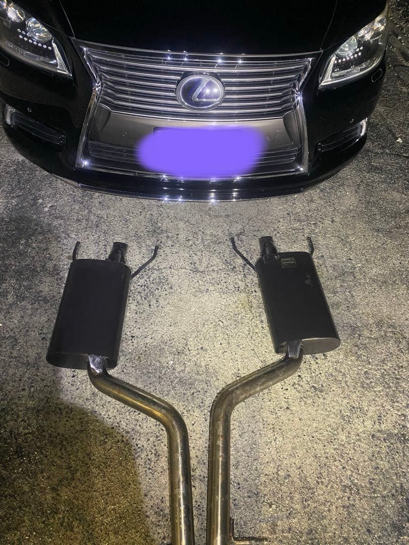 値下げ LS600hl 後期用トムス マフラー リアピース