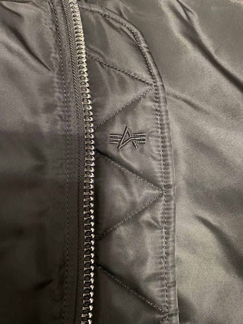 ALPHA INDUSTRIES MA-1 USスペック 2000 ブラック L