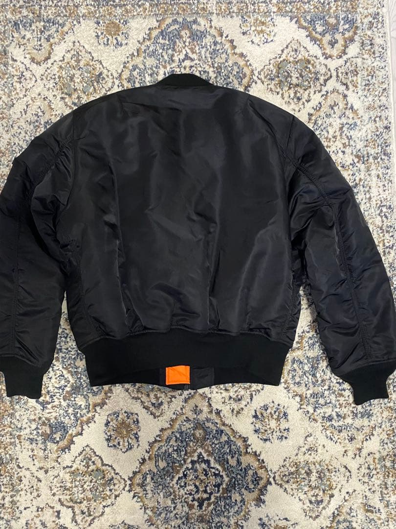 ALPHA INDUSTRIES MA-1 USスペック 2000 ブラック L