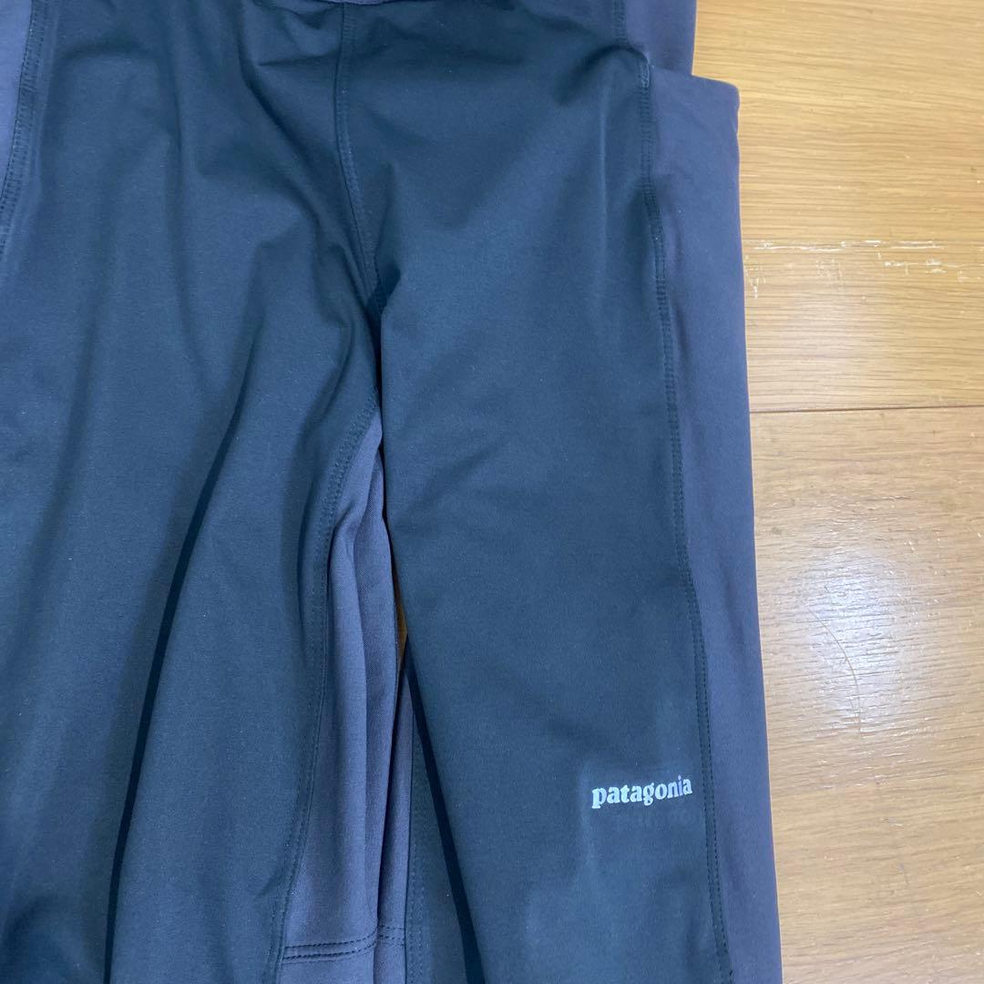 patagonia ウインド シールド パンツ XSサイズ　Black