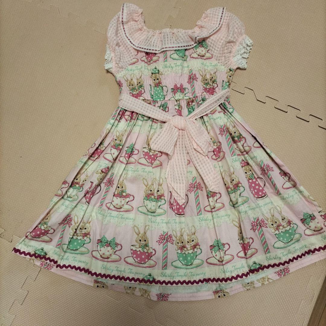 シャーリーテンプル　ティーカップバニーワンピース