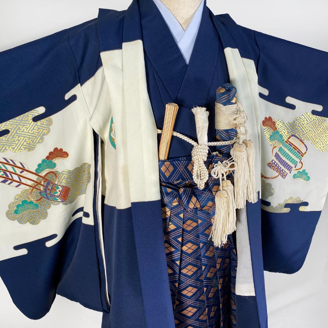 2874★七五三　五歳着物セット　男の子★