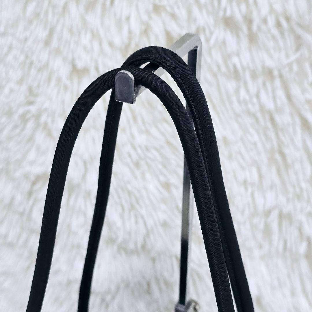 もっさん様✨ プラダ トートバッグ A4 ブラック ナイロン 三室 ゴールド