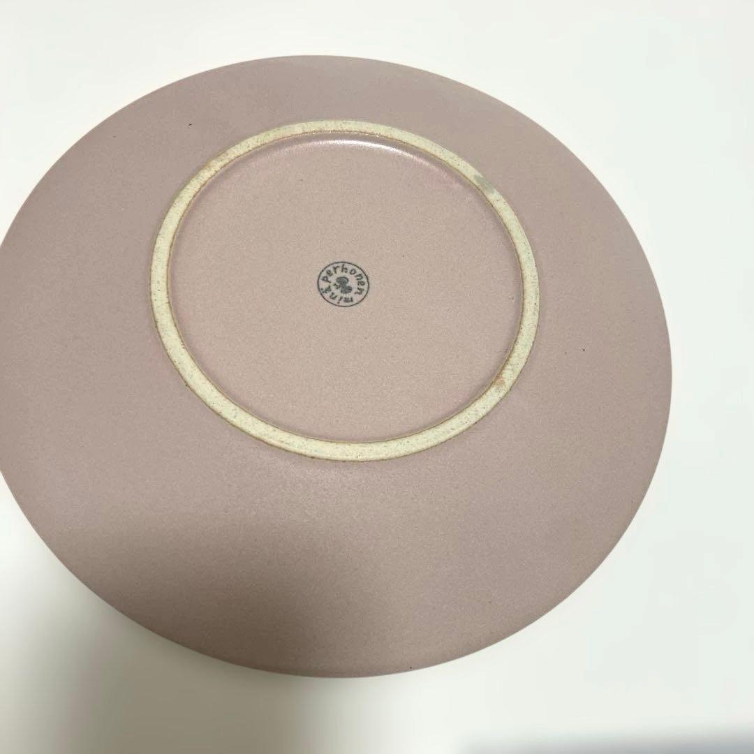 ミナペルホネン タンバリン　プレート　24cm ピンク　2枚セット