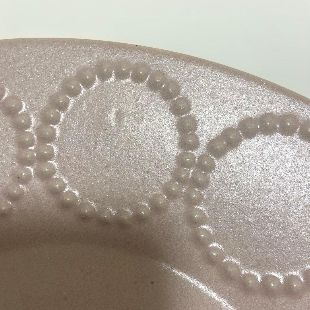 ミナペルホネン タンバリン　プレート　24cm ピンク　2枚セット