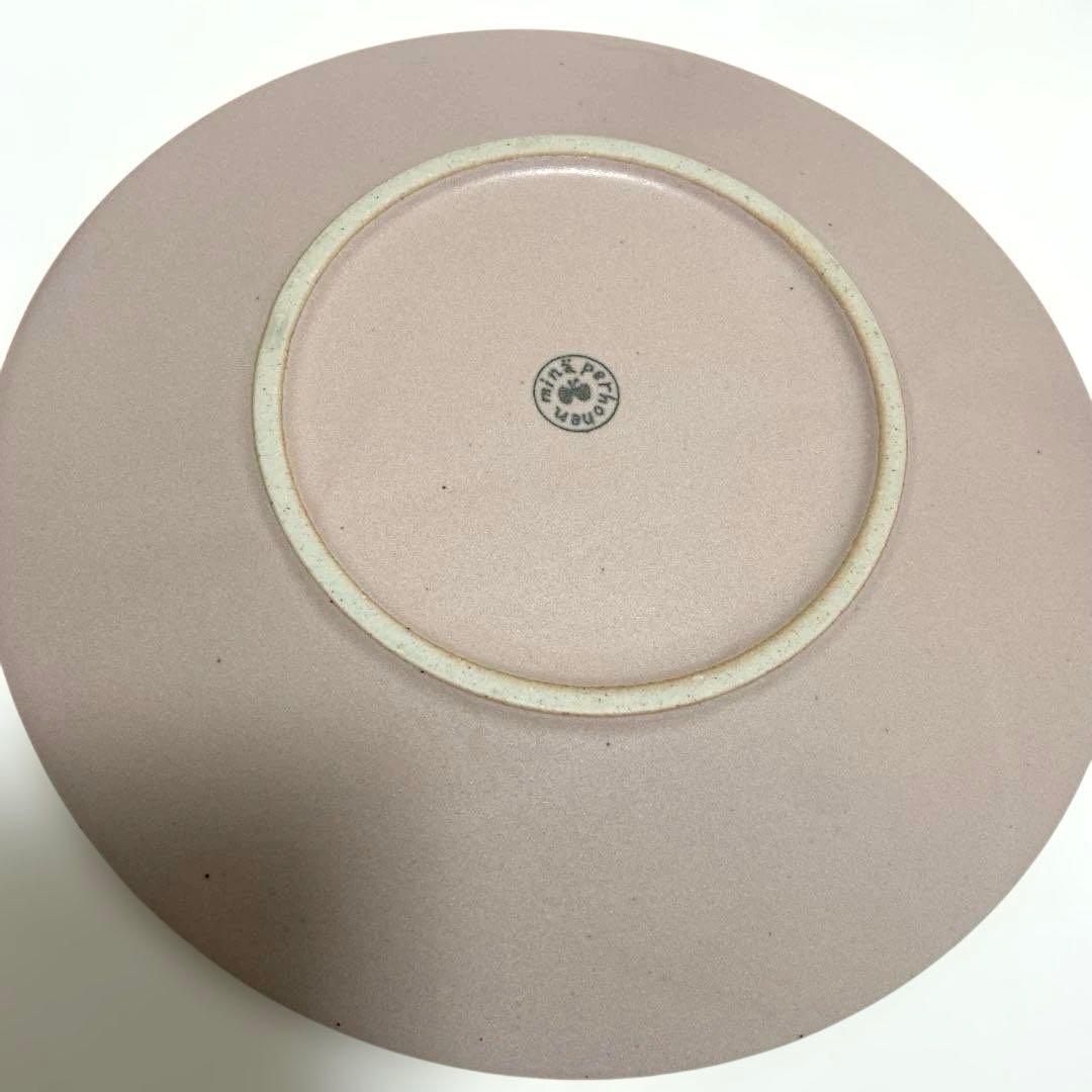 ミナペルホネン タンバリン　プレート　24cm ピンク　2枚セット