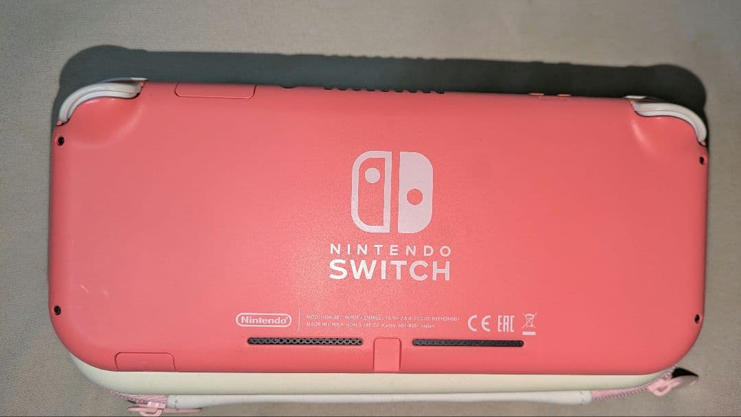 Nintendo Switch Lite ピンク ソフト1点・付属品付き