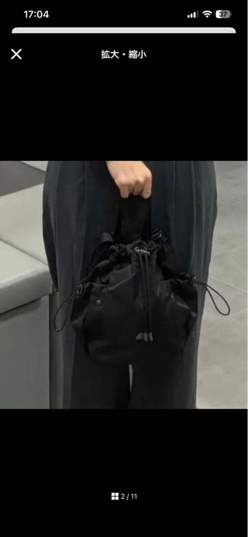 韓国限定　25AW新作　ノースフェイス　ボニーバケットバック　ミニ　ブラック