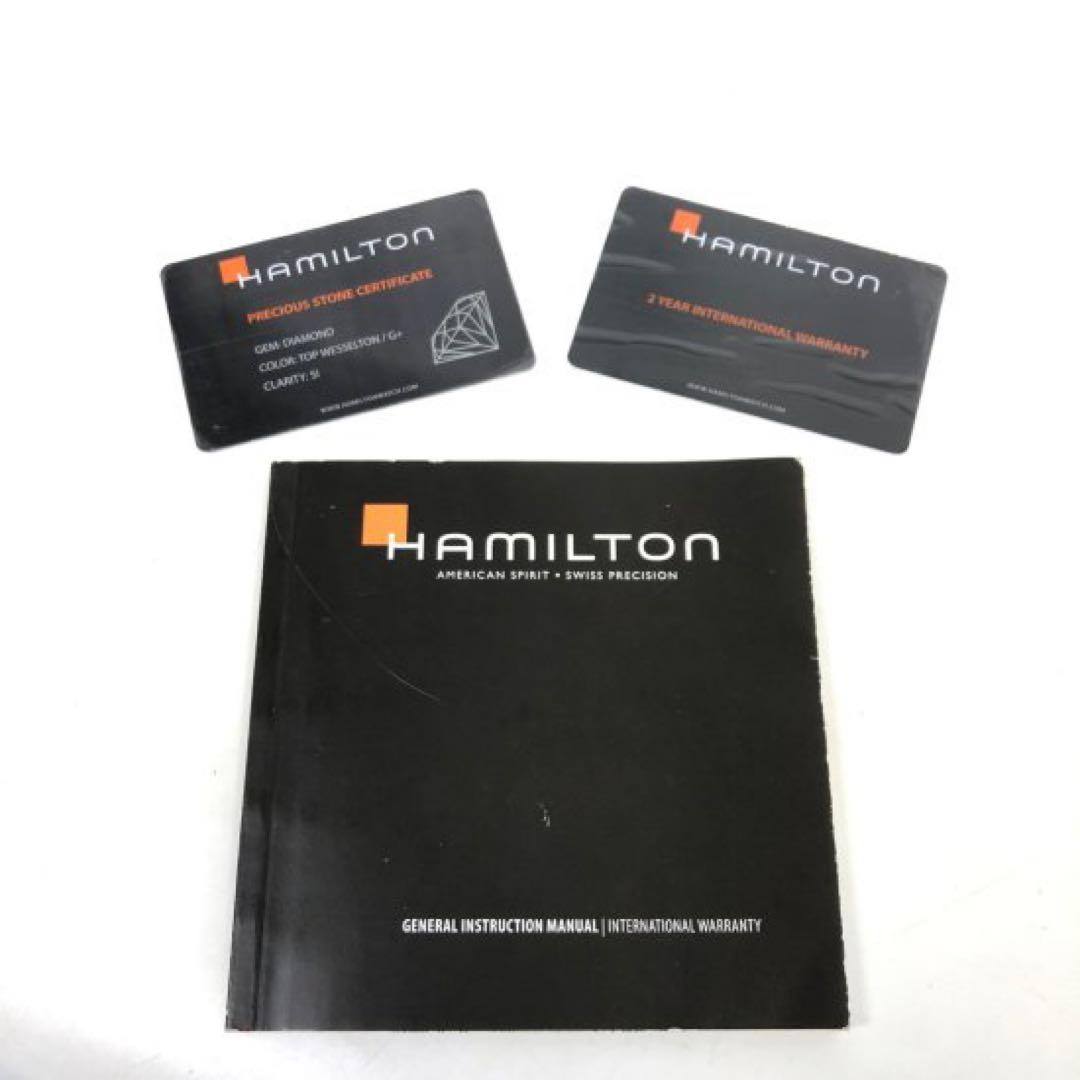 Hamilton アナログ腕時計 ダイヤモンド装飾