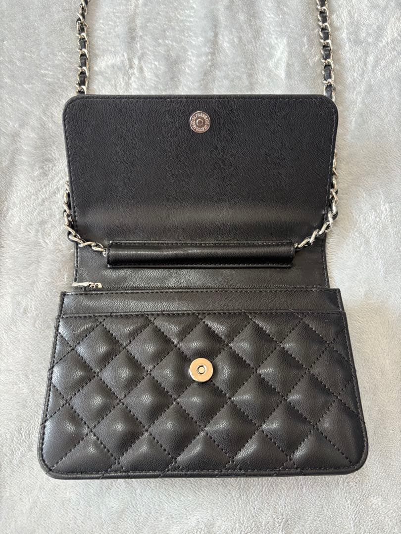 投稿最終　極美品　Darich ダーリッチ キルティングショルダーバッグ　黒