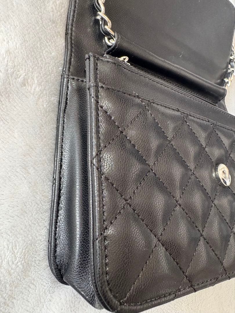 投稿最終　極美品　Darich ダーリッチ キルティングショルダーバッグ　黒