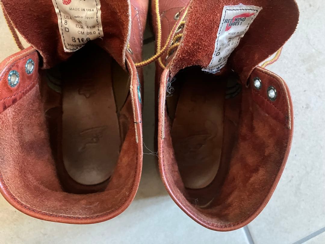 最終値下げ❗️ RED WING SHOES ブラウンブーツ 26.0 UK7