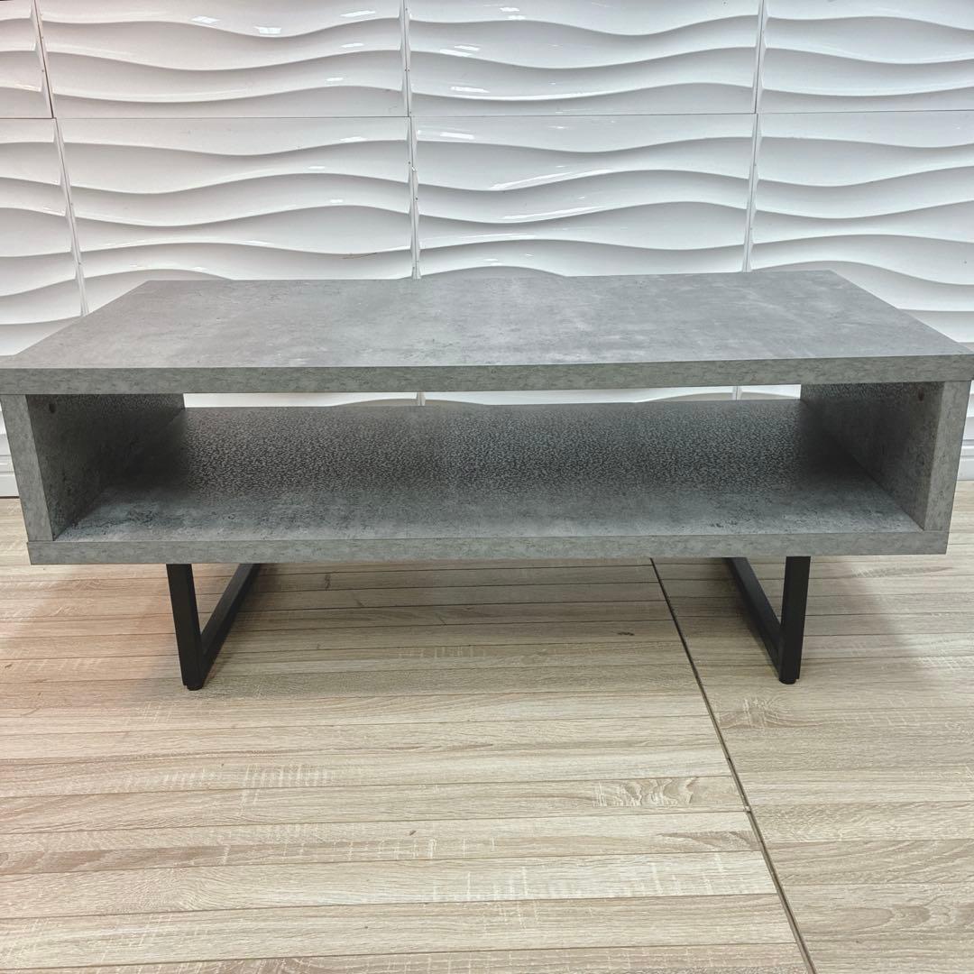 ◇大阪府 神戸市 配達料無料！◇ローテーブル◇センターテーブル◇コンクリート調◇