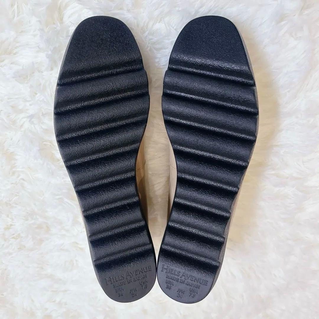 ☆未使用☆ HILLS AVENUEヒルズアヴェニュー日本製レザーウェーブソール