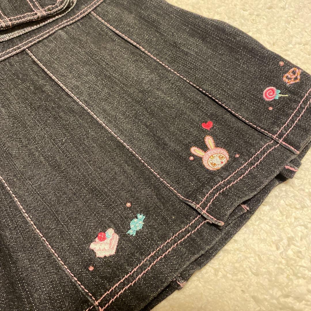 メゾピアノ mezzo piano デニム スカート