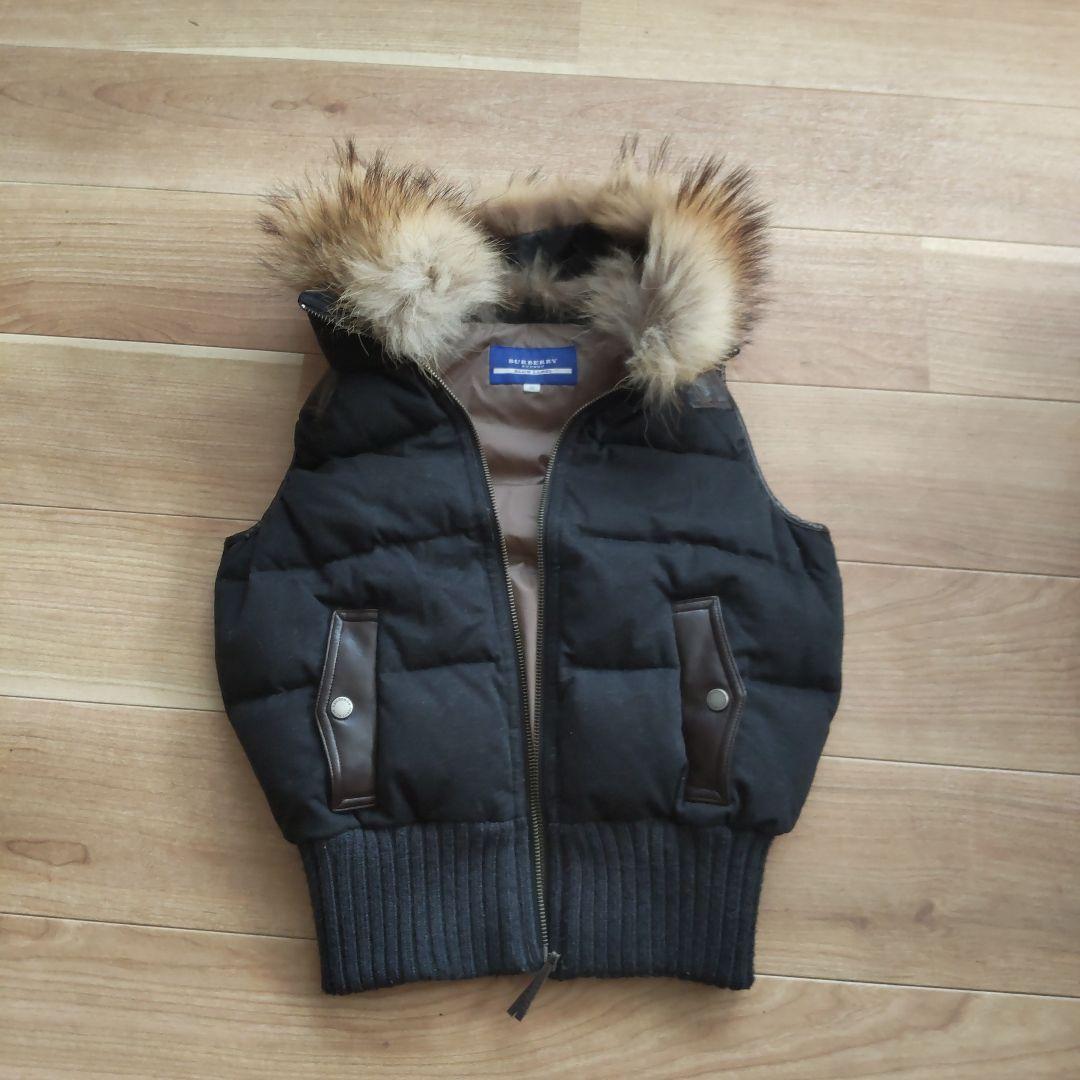 ★BURBERRY BLUE LABEL ダウンベスト 36サイズ★
