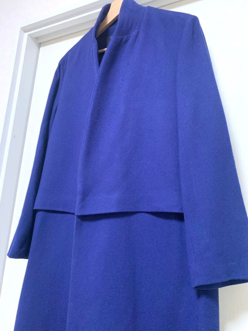 ETHOSENS / フェイクレイヤードフラノコート [E215-501]