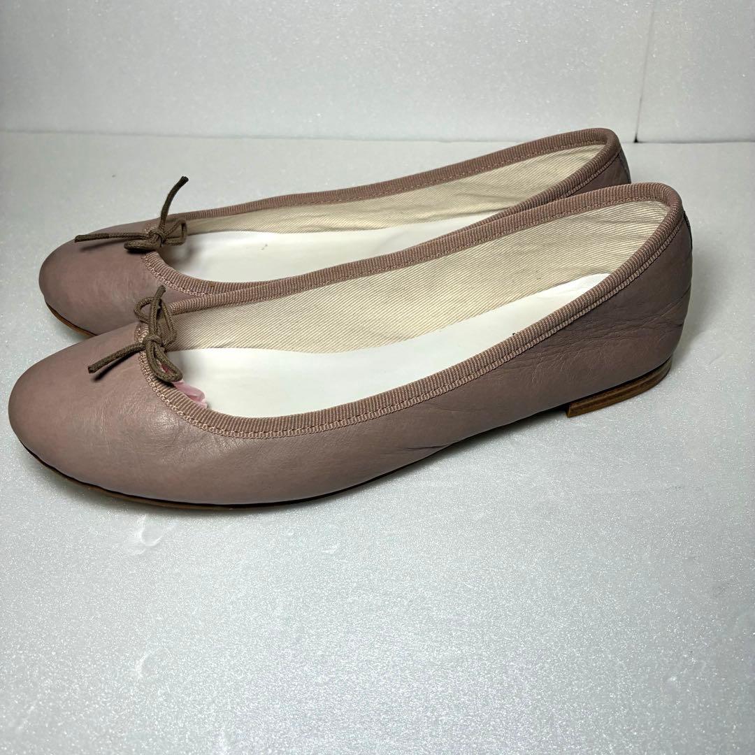 美品 repetto レペット サンドリオン フラットシューズ 40 25相当