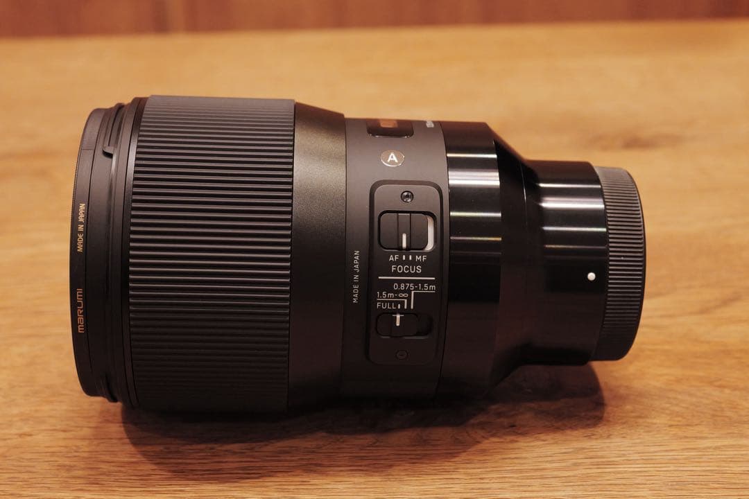 SIGMA 135mm F1.8 Artレンズ 美品