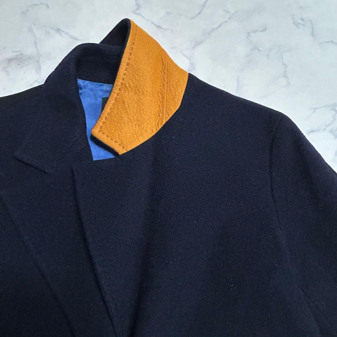 美品 ポールスミス カシミヤウール チェスターコート 40