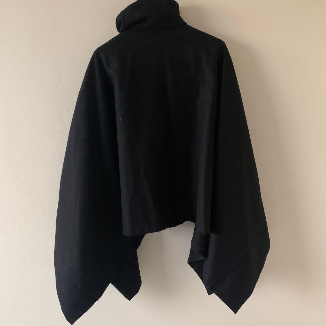 Na+H ポンチョコート　ケープ　マント コート ナポレオン 軍服風