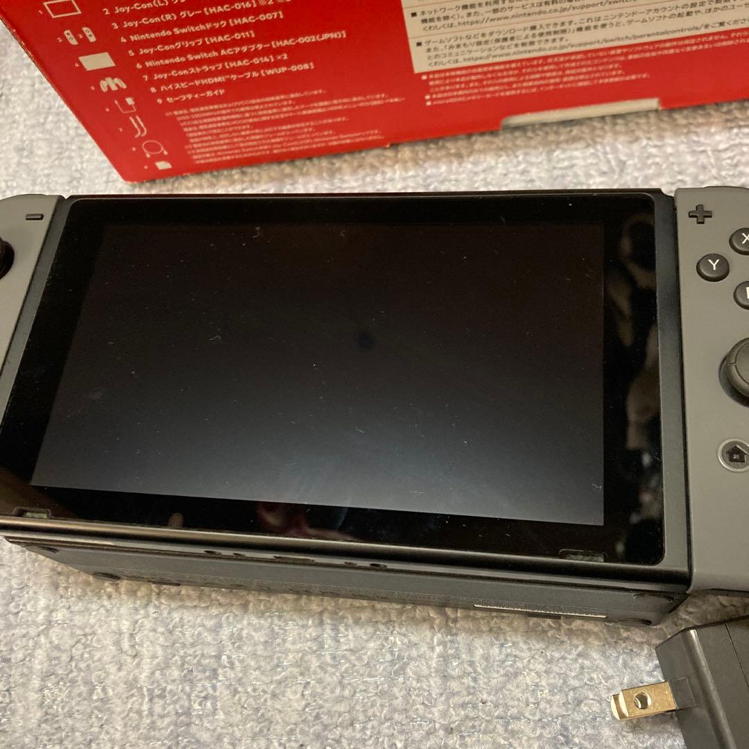 Nintendo Switch JOY-CON(L) (R)グレー完品動作確認済