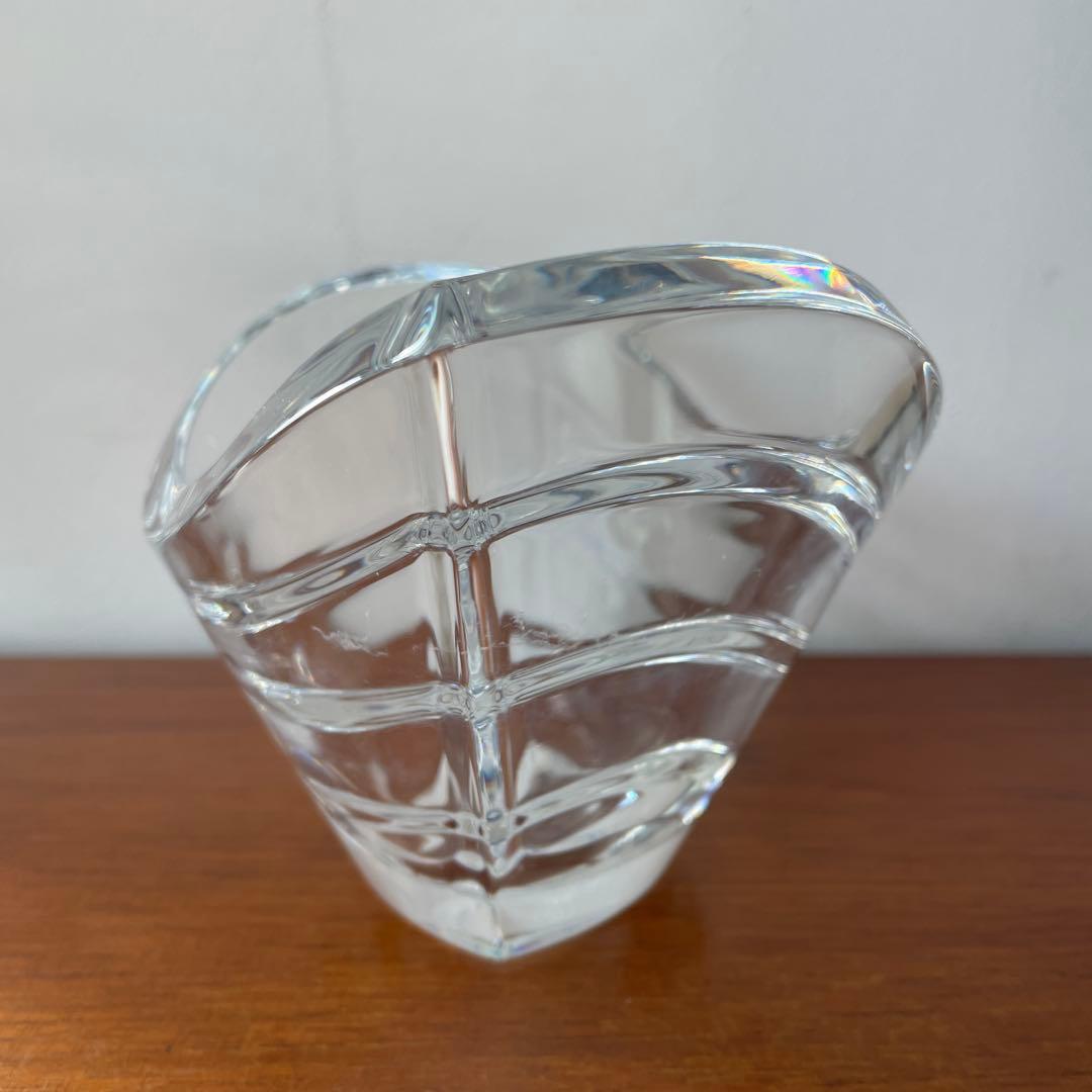 BACCARAT ウェーブボウル　バカラ　花瓶　花器　フラワーベース