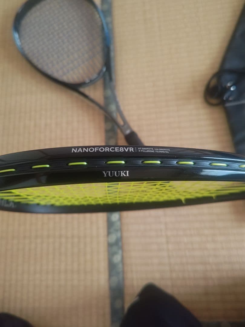 YONEX ナノフォース8v ソフトテニス カスタムフィット2本セット