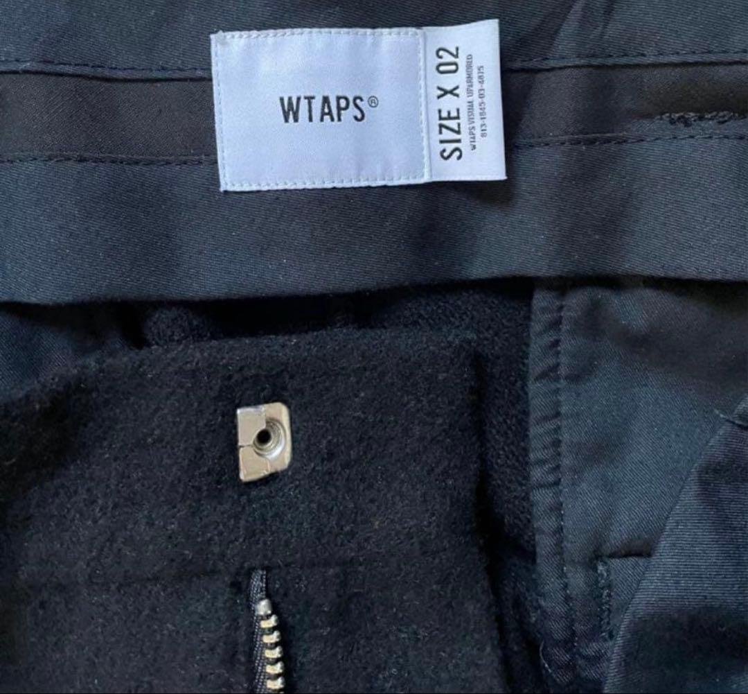 WTAPSウールスラックスTRDT1803タックパンツ
