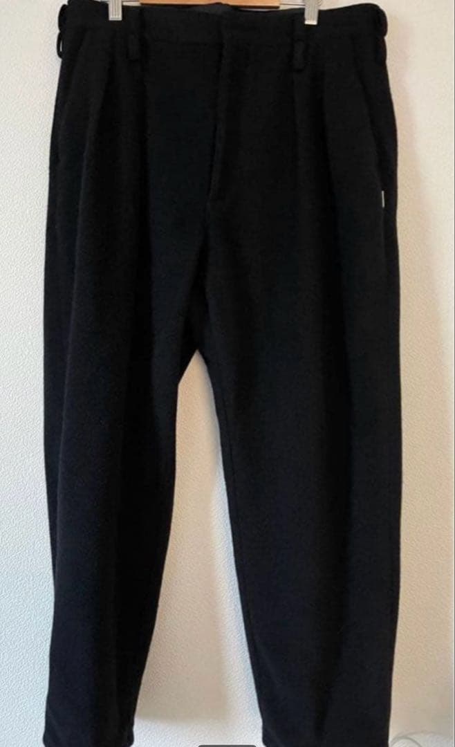 WTAPSウールスラックスTRDT1803タックパンツ
