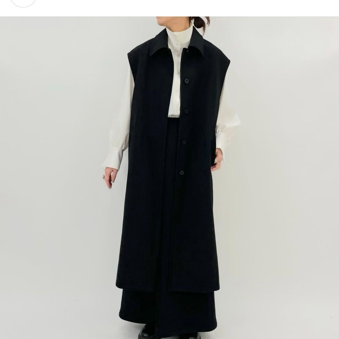 【カフネ】　【28,600円】ジャージロングベスト