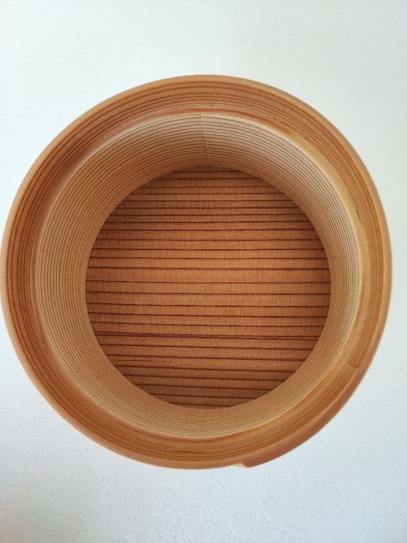 大館工芸社　二ツ重丸弁当　未使用品