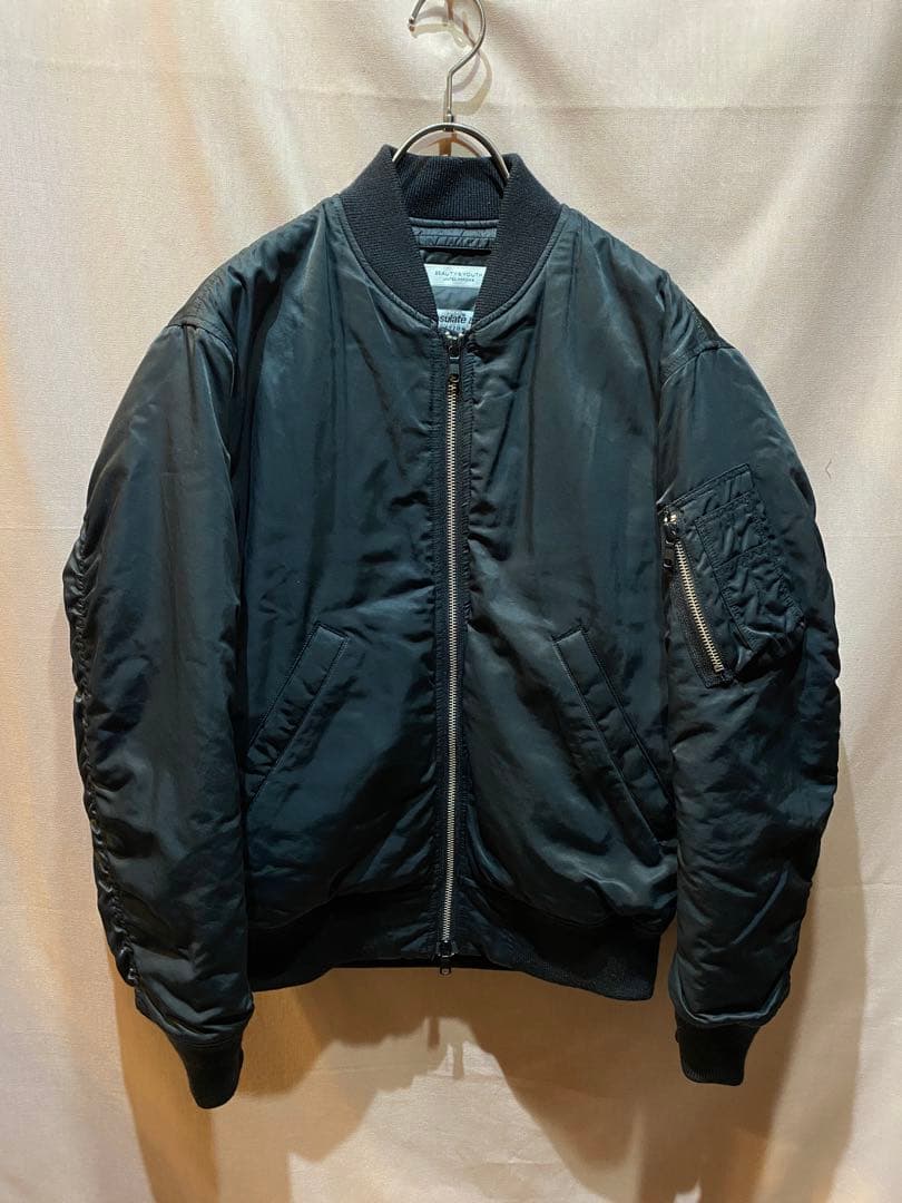 BEAUTY&YOUTH アローズ　シンサレート MA-1 フライトジャケット