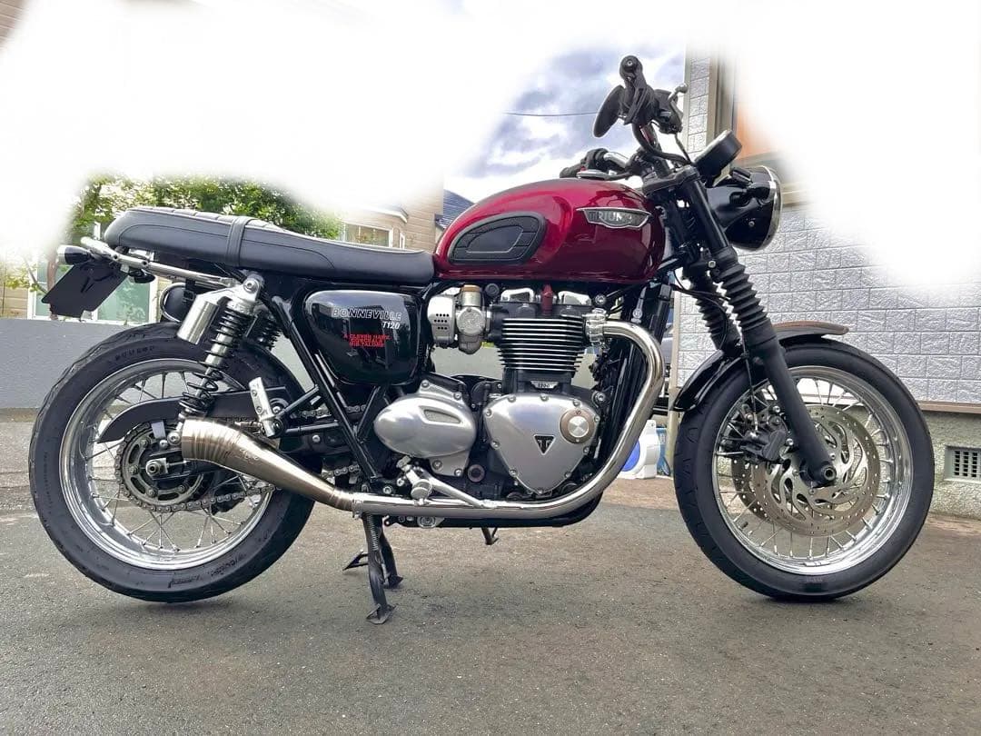 TEC リアサス　トライアンフボンネビルT120等