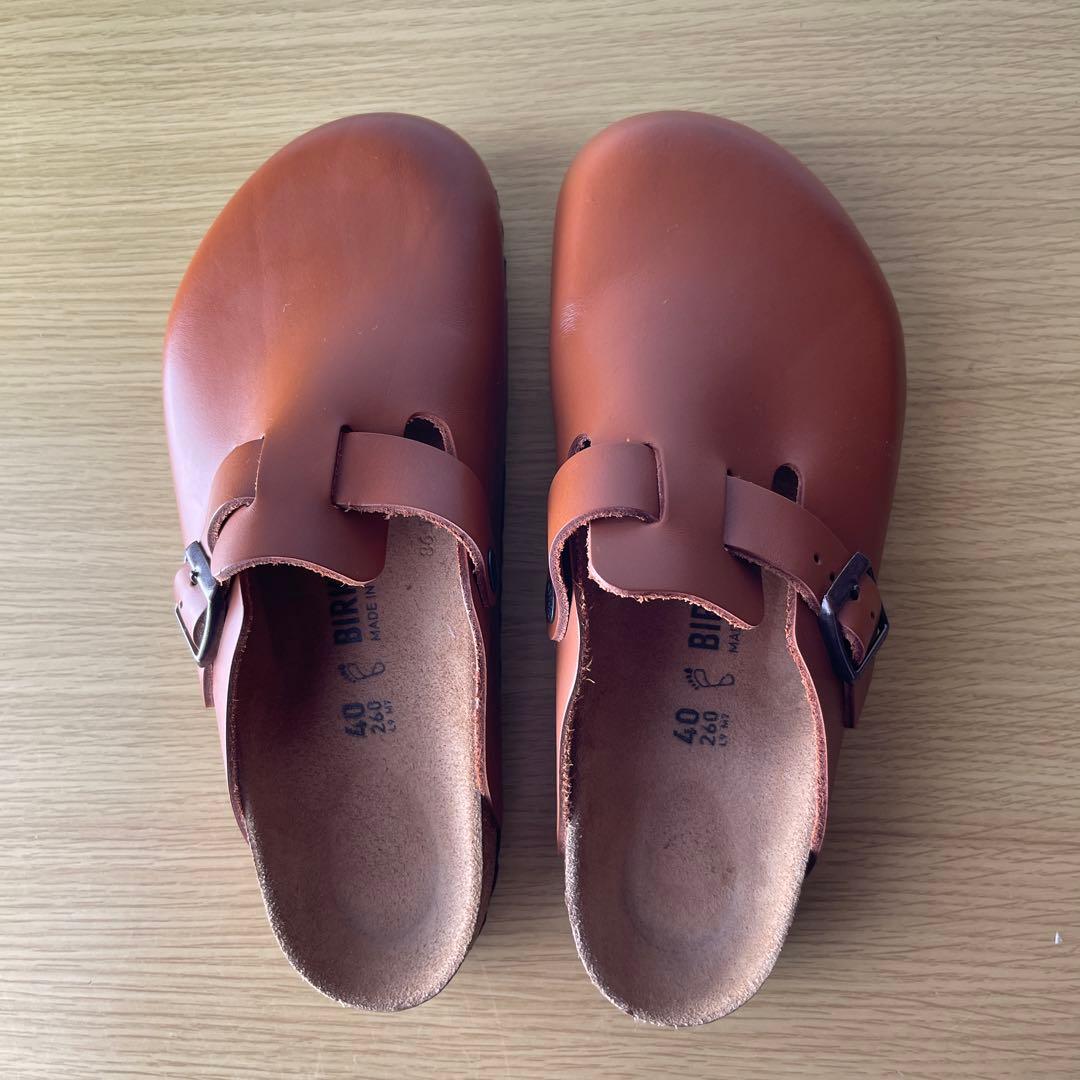 【BIRKENSTOCK 】Boston / ボストン　スムースレザー