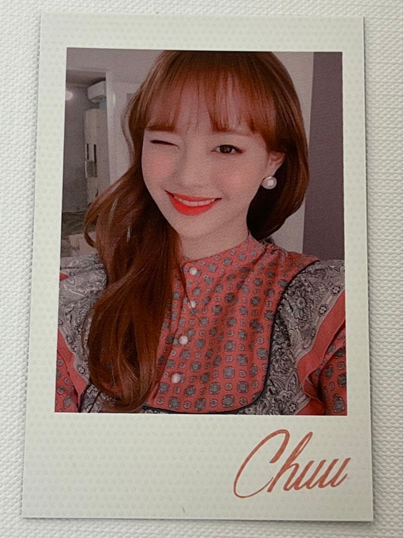 loona chuu line & up チェキ トレカ 今月の少女 チュウ ♡