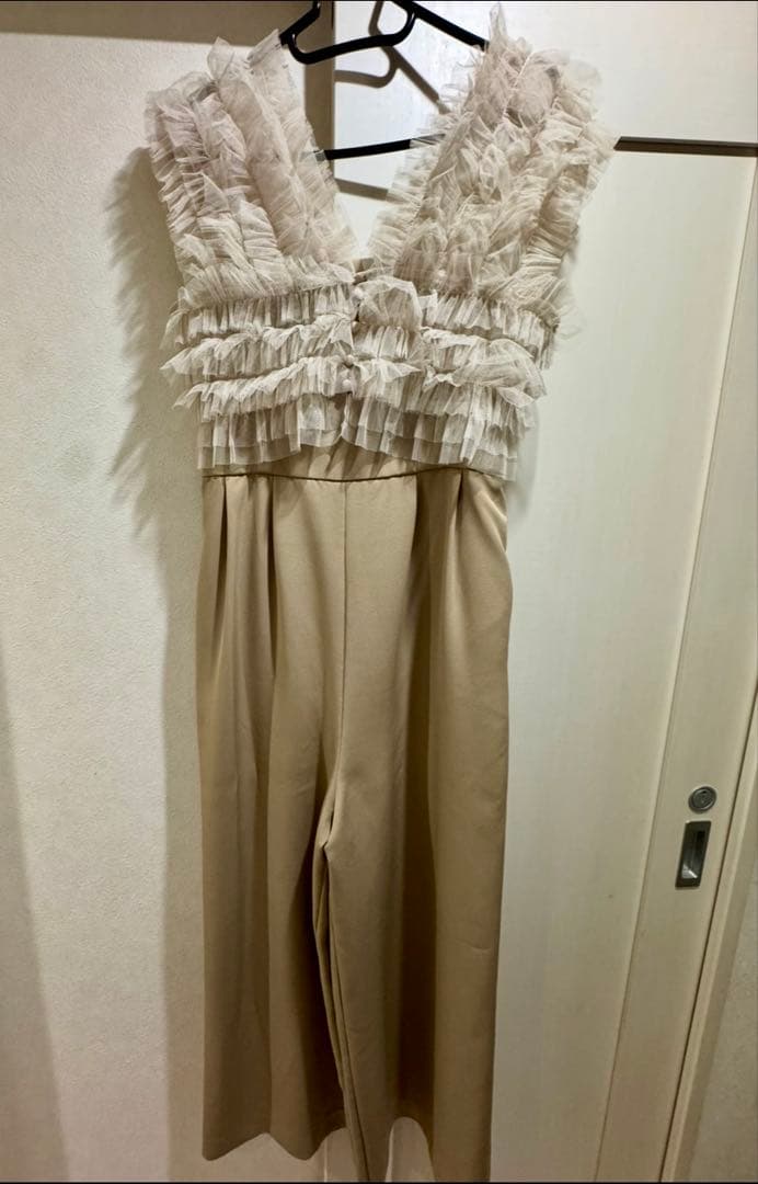 GIRL の3WAYチュールトップス＆オールインワンの2点セット