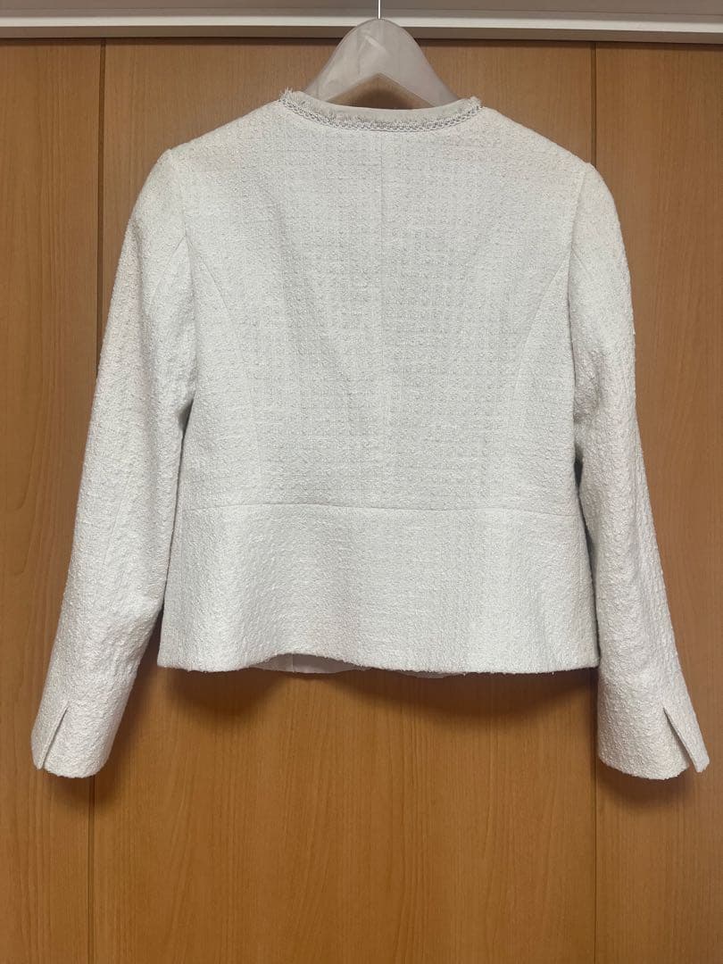 23区 新品ノーカラー ジャケット38