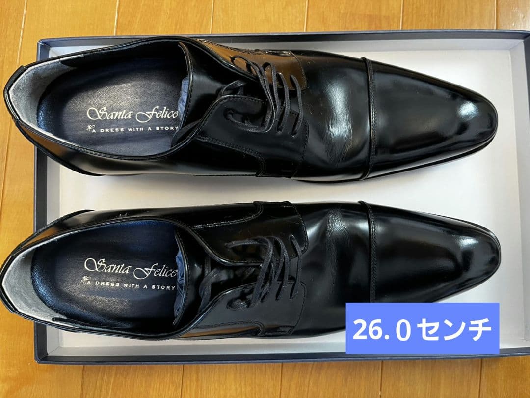【toad】Santa Felice ブラック ドレスシューズ
