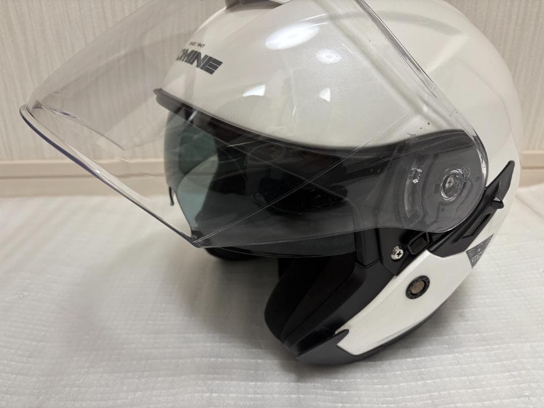コミネ(KOMINE) ジェットヘルメット パールホワイト M HK-172