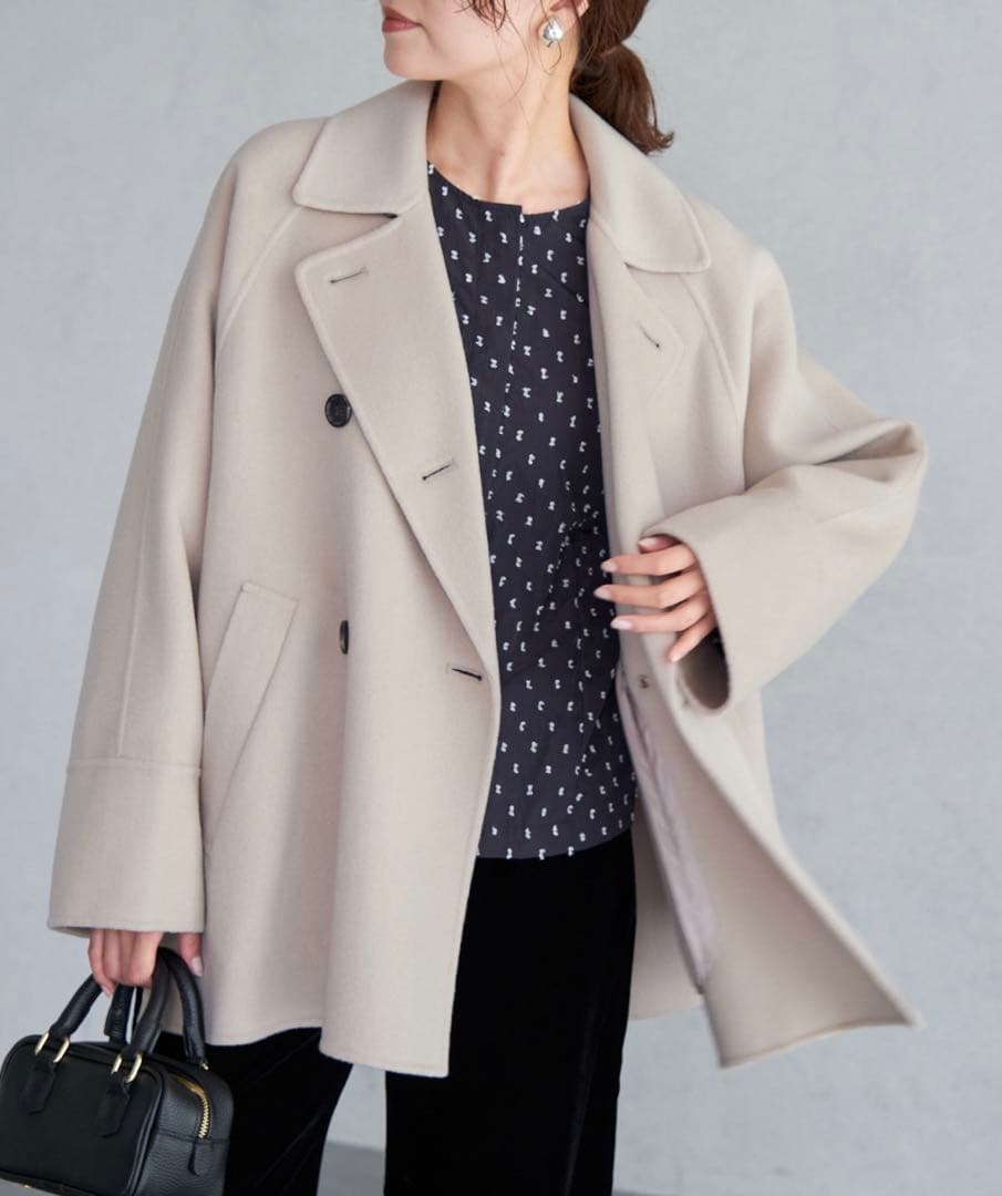 IENA スーパー160ダブルフェイスショートコート