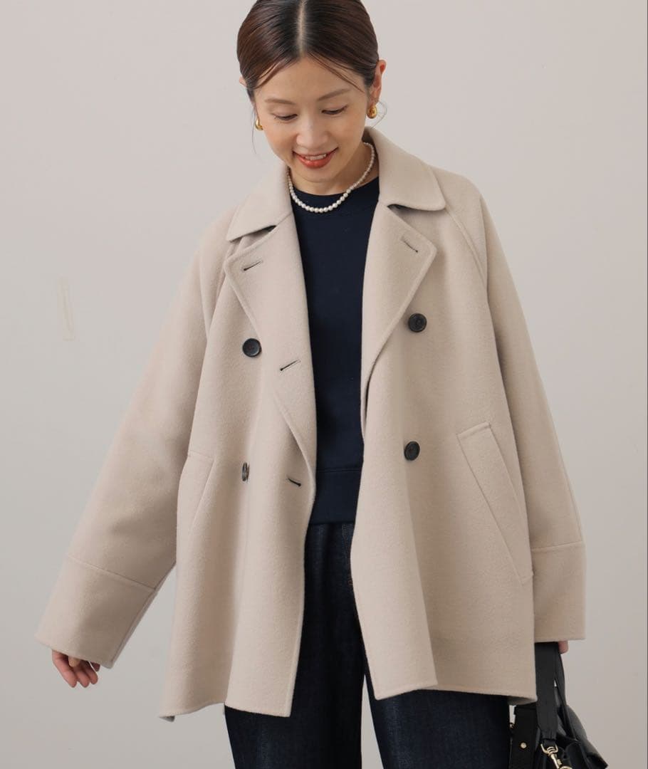 IENA スーパー160ダブルフェイスショートコート