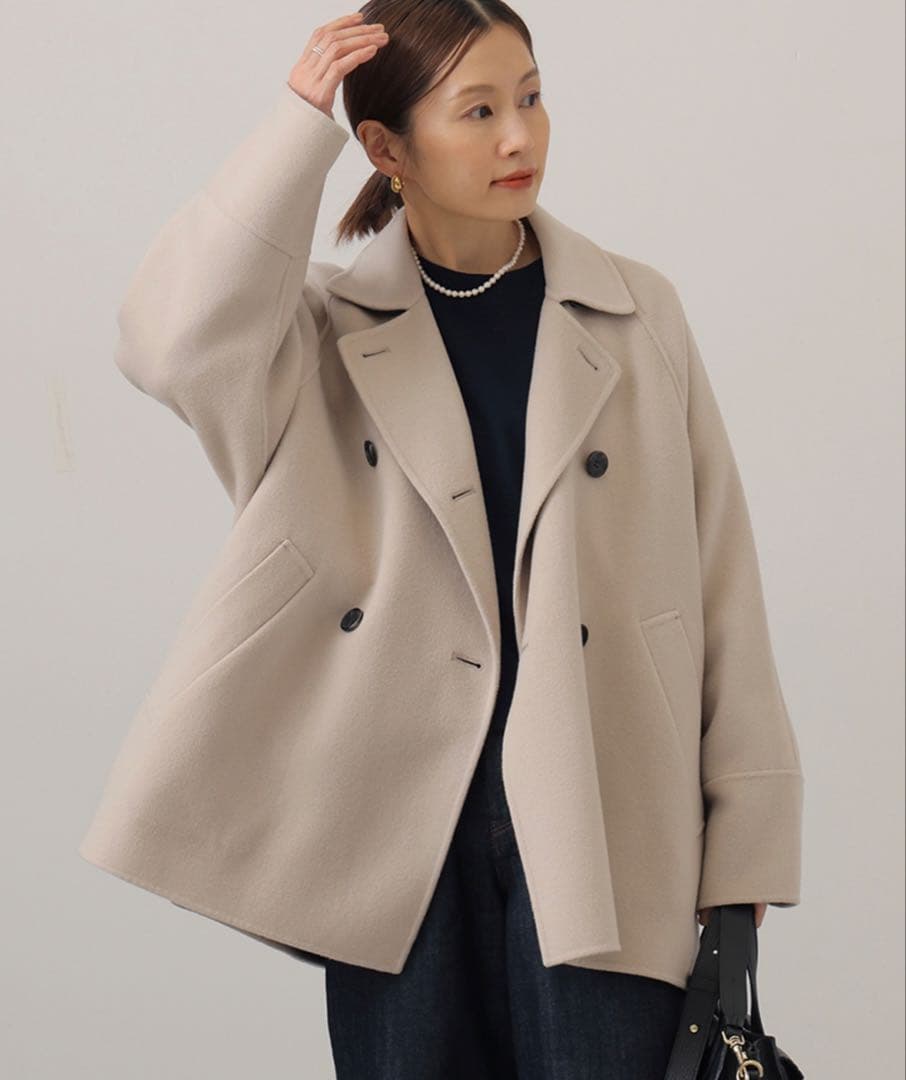 IENA スーパー160ダブルフェイスショートコート