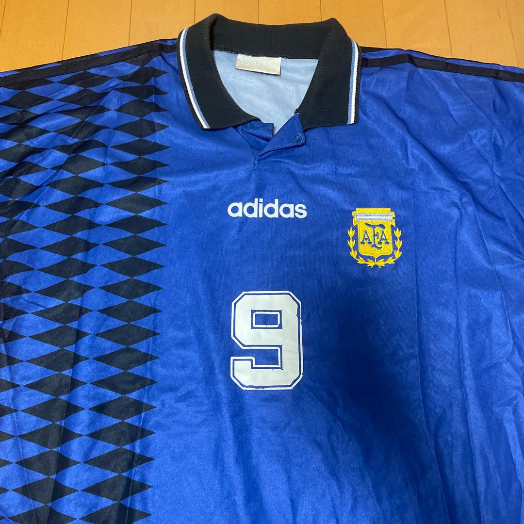 adidas アディダス アルゼンチン代表 94 ユニフォーム 90s