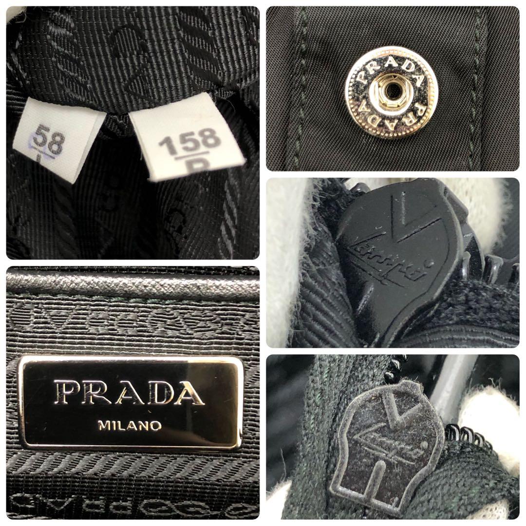 (C122420)PRADA ナイロン 2wayトートバッグ ブラック プラダ