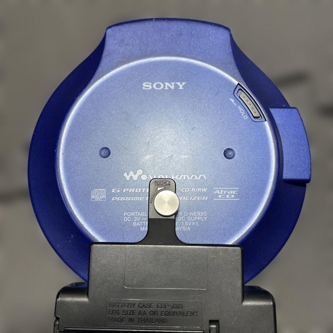 SONY D-NE920 EBP-J101 本体と乾電池ケース　ジャンク　06年