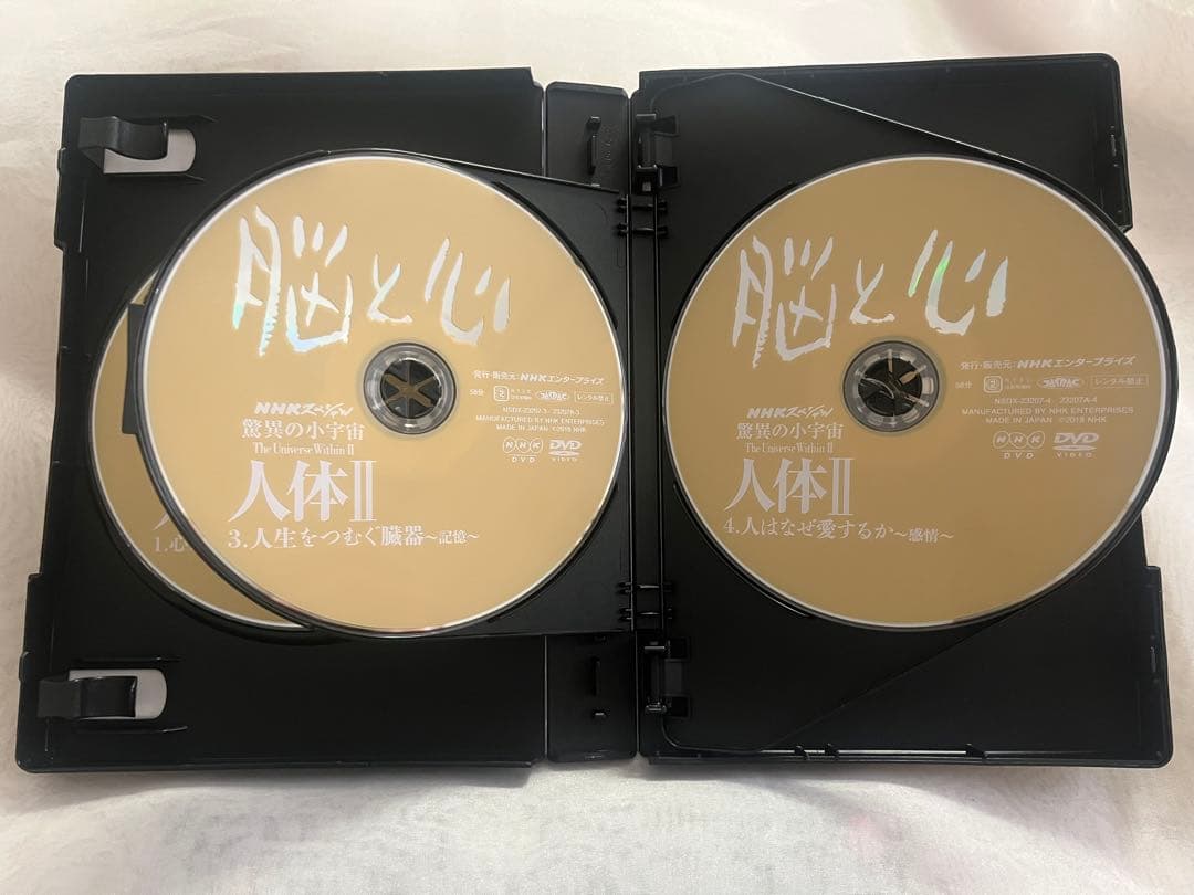 脳と心　NHK ドキュメンタリー　6枚組　驚異の小宇宙　人体II 人体2