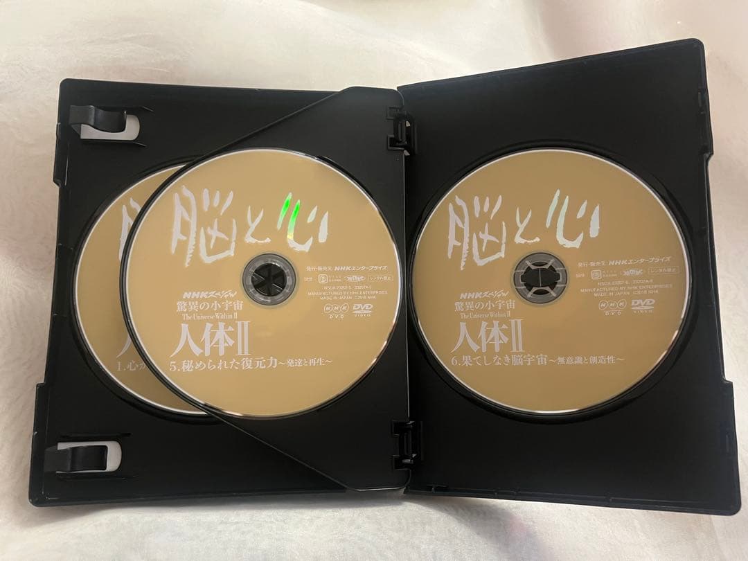 脳と心　NHK ドキュメンタリー　6枚組　驚異の小宇宙　人体II 人体2