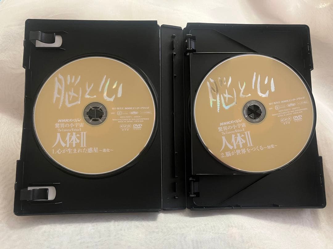 脳と心　NHK ドキュメンタリー　6枚組　驚異の小宇宙　人体II 人体2